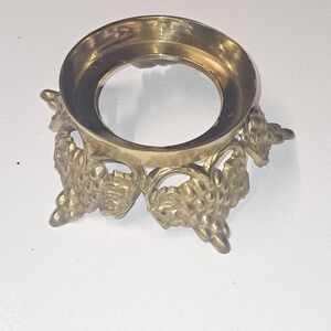 Elegant Gold Candle Holder